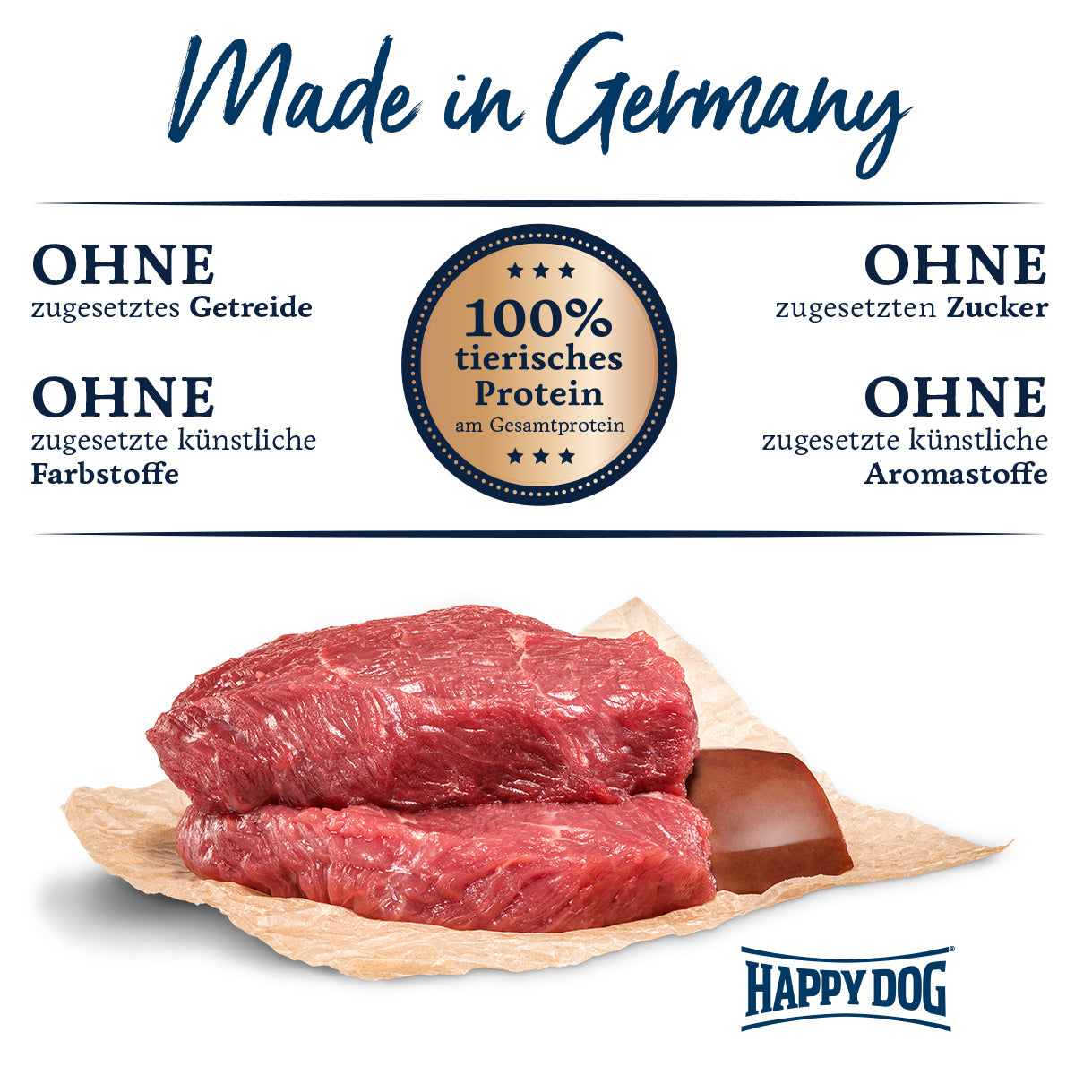Happy Dog Sensible Pure Montana Pferd Pur 400 g