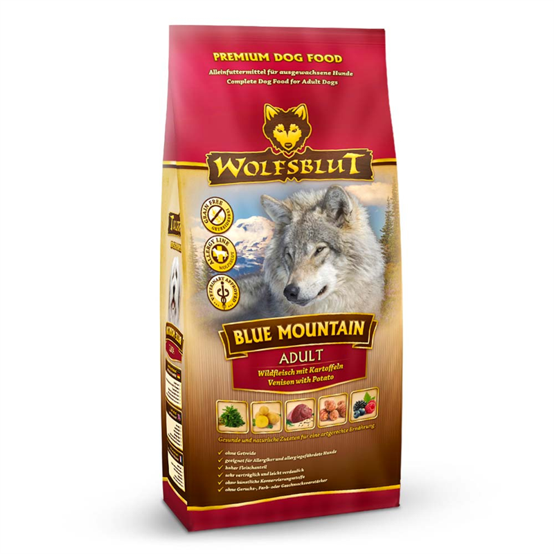 Wolfsblut Blue Mountain - Wild & Kart. 2 kg