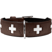Halsband Swiss - braun - M (41 – 49 cm)