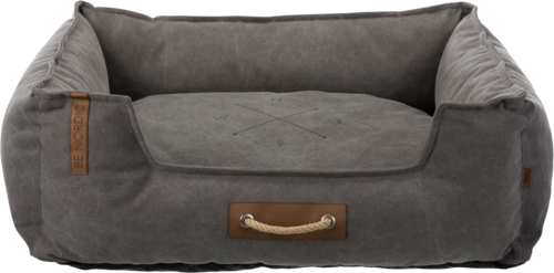 BE NORDIC Bett Föhr dunkelgrau - 60 × 50 cm