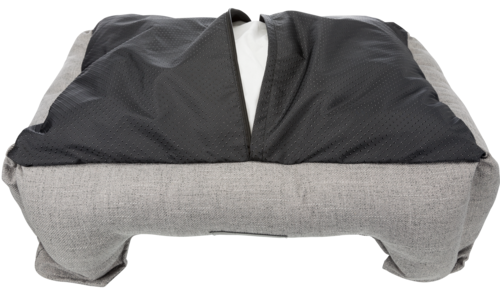 Bett Talis grau - 100 × 70 cm