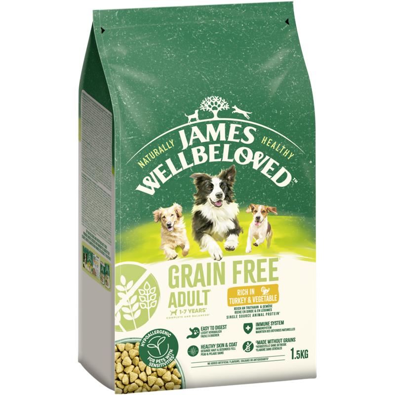 James Wellbeloved Dog Getreidefrei Truthahn & Gemüse