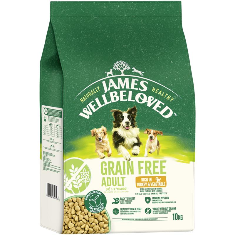 James Wellbeloved Dog Getreidefrei Truthahn & Gemüse
