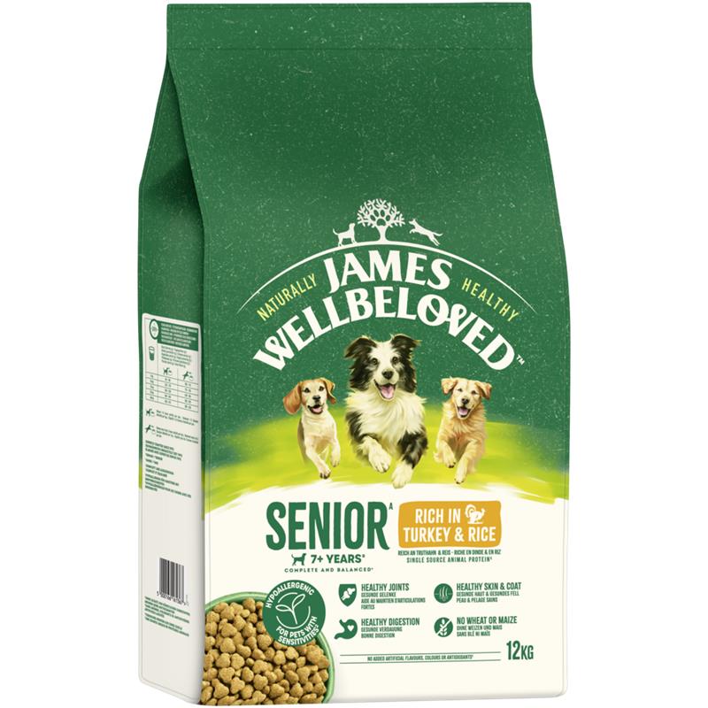 James Wellbeloved Dog Senior Truthahn & Reis