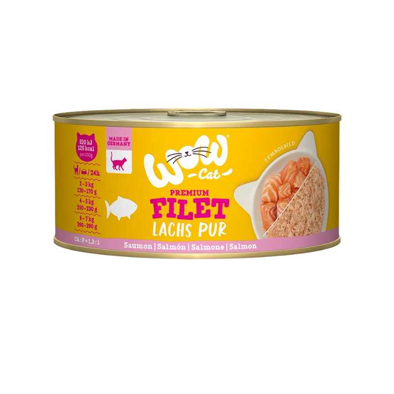 Wow Cat Dose Adult Lachsfilet 70g
