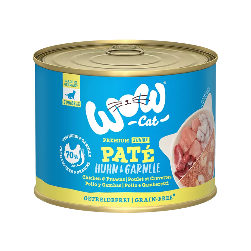 Wow Cat Dose Junior Huhn & Garnele 200g