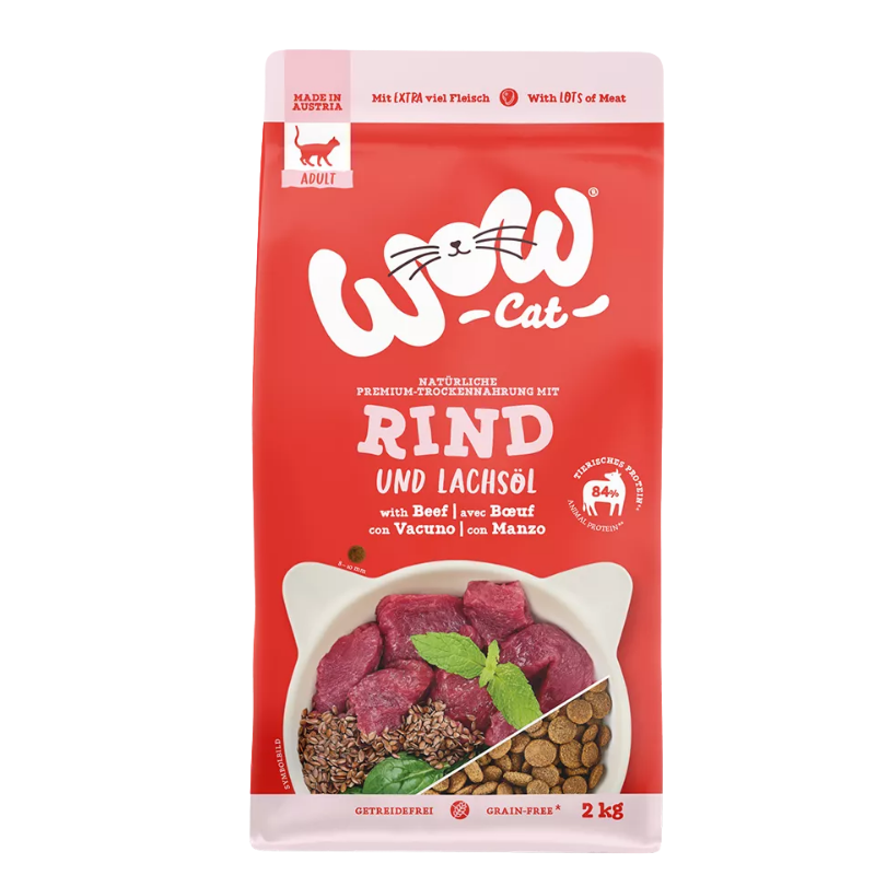 Wow Cat Trocken Adult Rind
