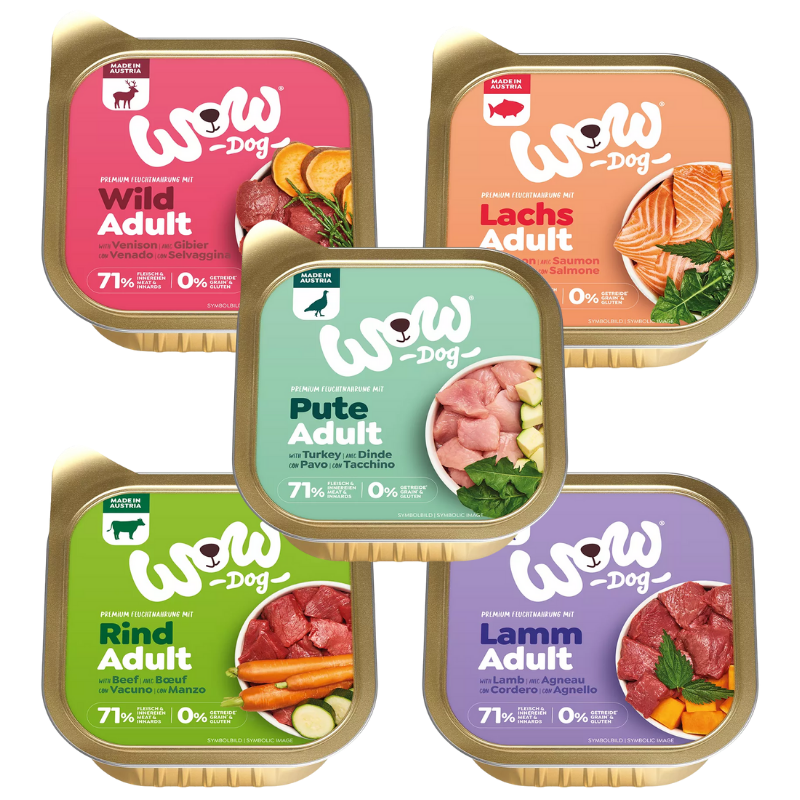 Wow Dog Schale Adult Multipack 11x150g