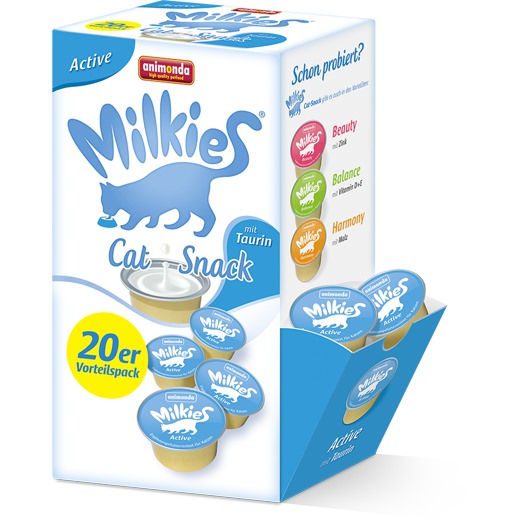 animonda Milkies Vorratspack Active mit Taurin 300 g