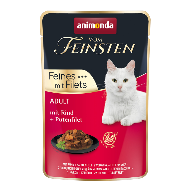 animonda Vom Feinsten Adult Rind & Putenfilet 85 g
