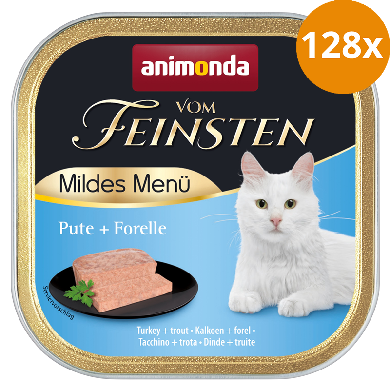 animonda Vom Feinsten Mildes Menü Pute & Forelle 100 g