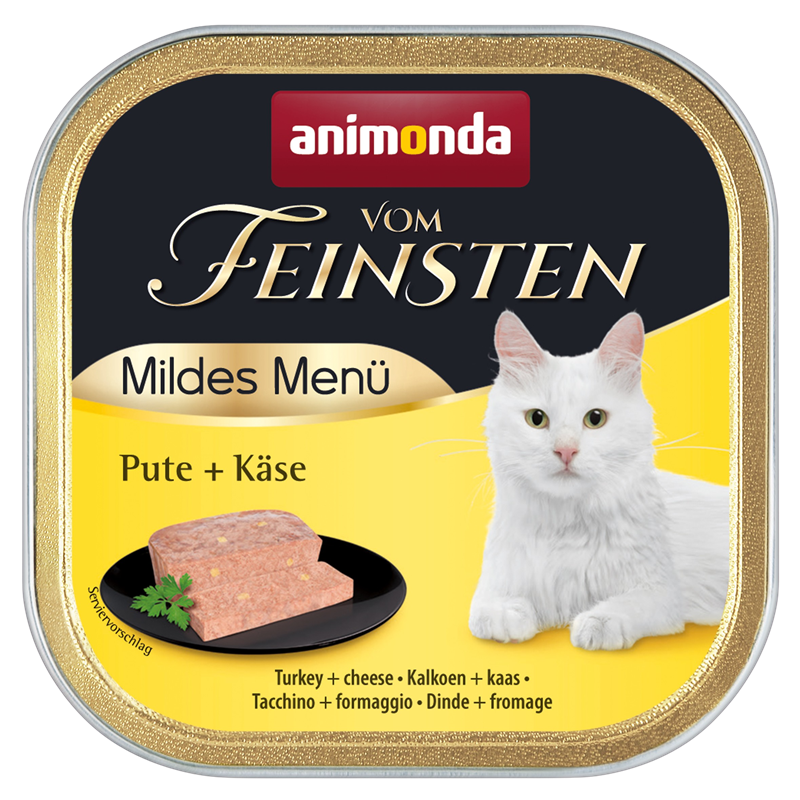 animonda Vom Feinsten Mildes Menü Pute & Käse 100 g