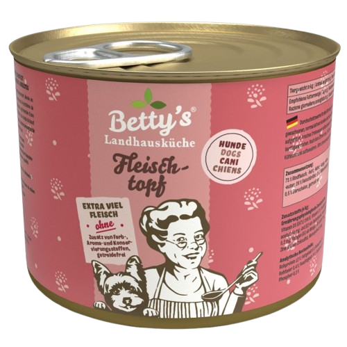 Bettys Landhausküche Hund Dose Fleischtopf 200 g