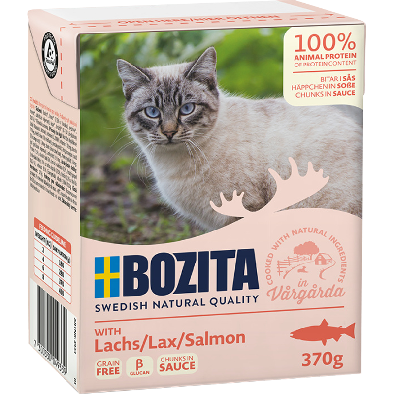 Bozita Megapack Vielfalt Fisch und Fleisch in Gelee und Sauce Mix 48er