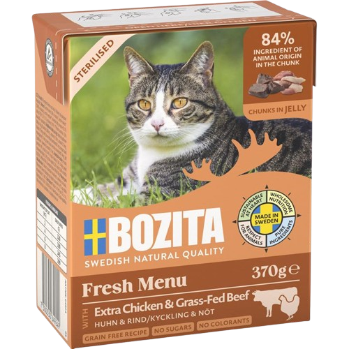 Bozita Megapack Sterilised 24er in Gelee und Sauce
