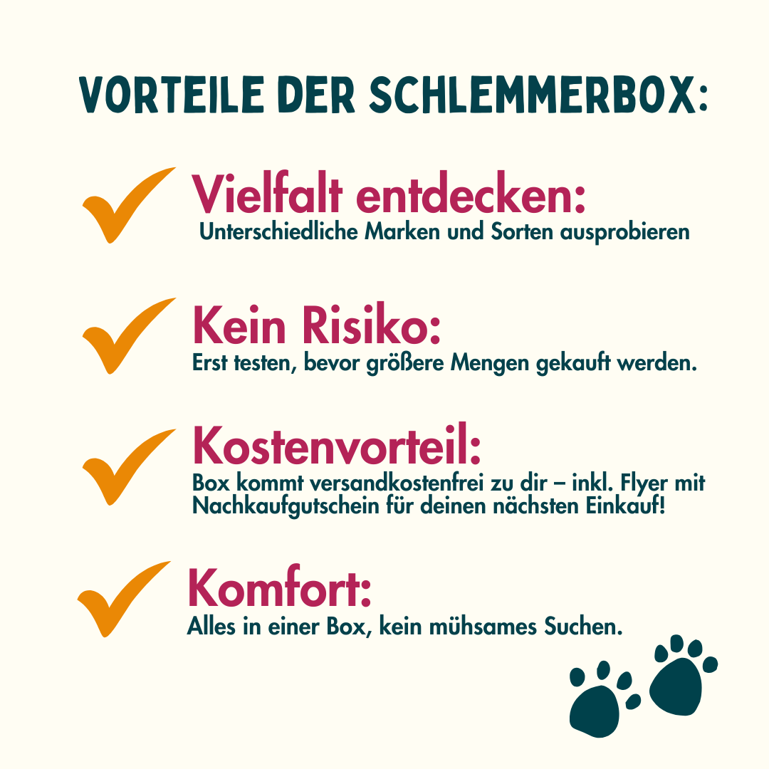 Katzenfutter Schlemmerbox für Entdecker