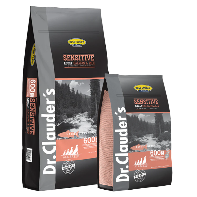 Dr.Clauder's Best Choice Lachs & Reis 12,5 kg + GRATIS 4 kg