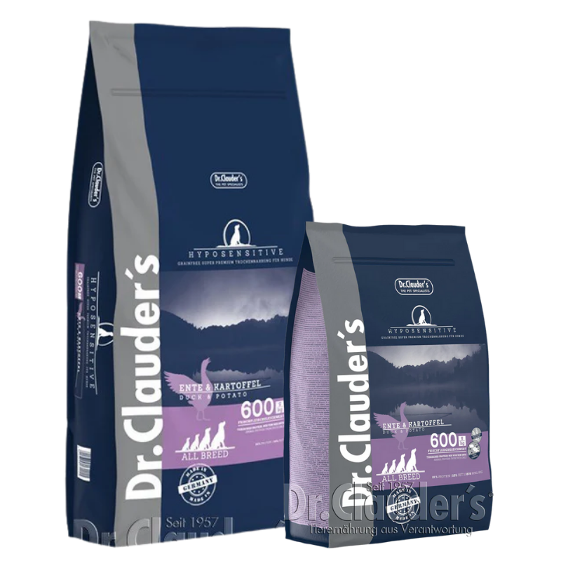 Dr.Clauder's Hyposensitive Ente & Kartoffel 11,5 kg + GRATIS 3,5 kg
