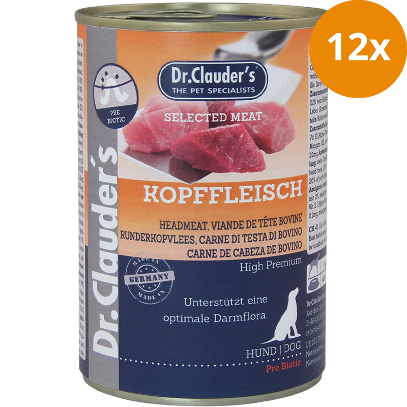 Dr.Clauder's Selected Meat Kopffleisch 400 g