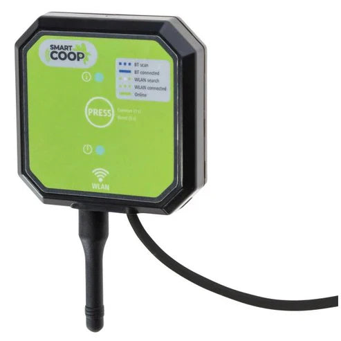 Kerbl SmartCoop Basis Starter Set mit WLAN Modul und Hühnerklappe