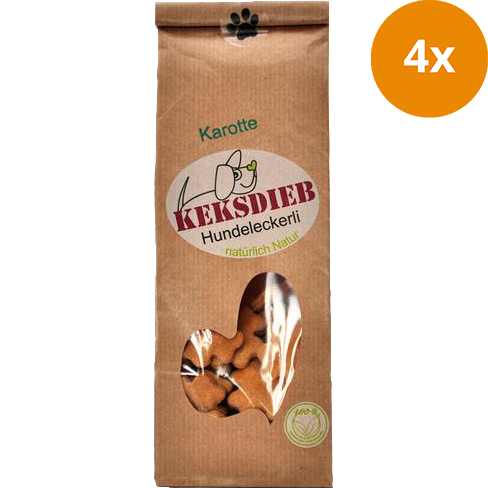 KEKSDIEB Hundeleckerli Karotten Knusperlis 100 g