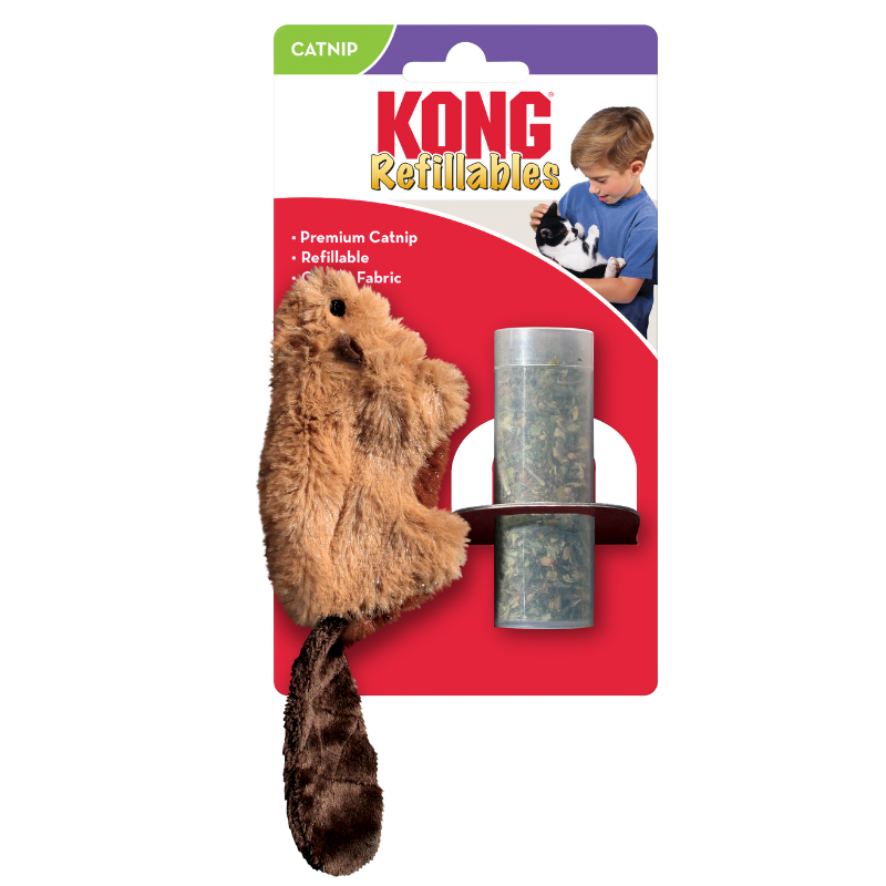 KONG Cat Refillables Beaver