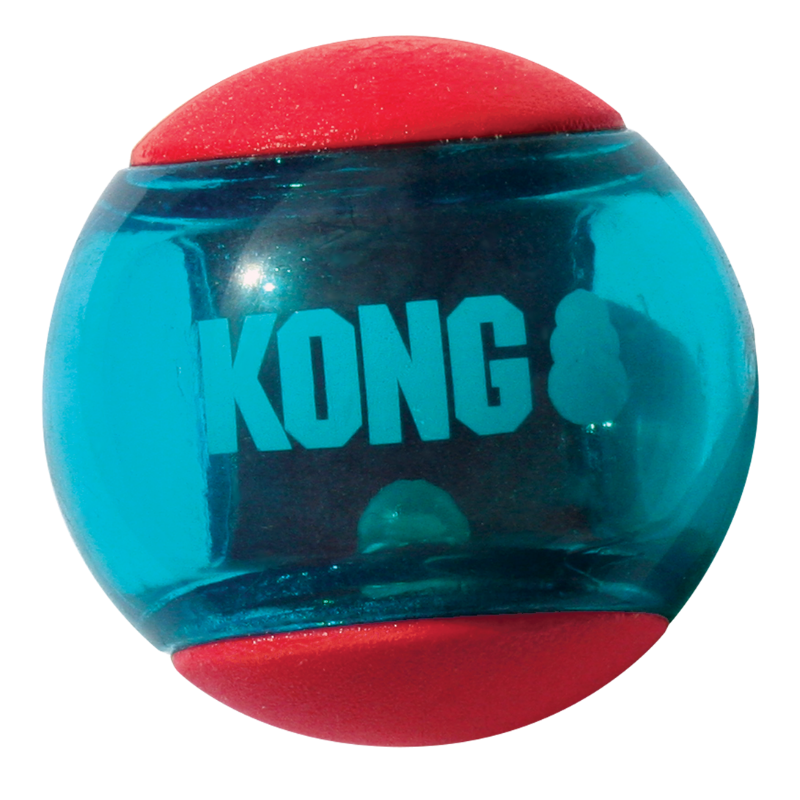 KONG Squeezz Action Ball Red