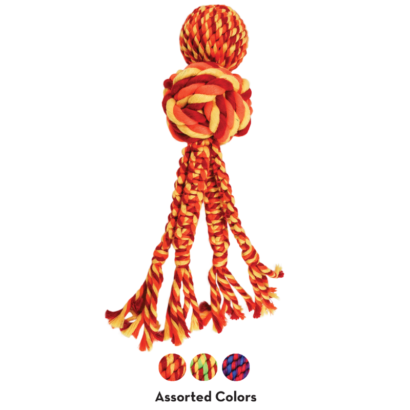 KONG Wubba Weaves mit Seil