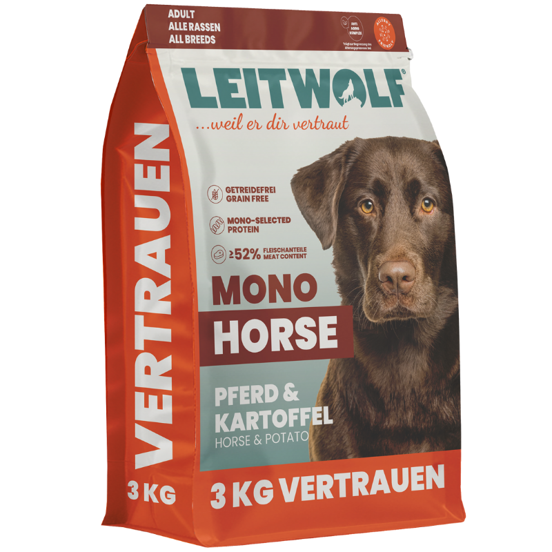 Leitwolf Mono Adult Pferd & Kartoffel
