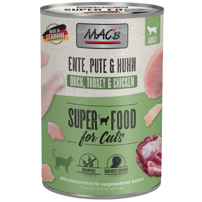 MAC's Cat Ente, Pute, Huhn 400 g