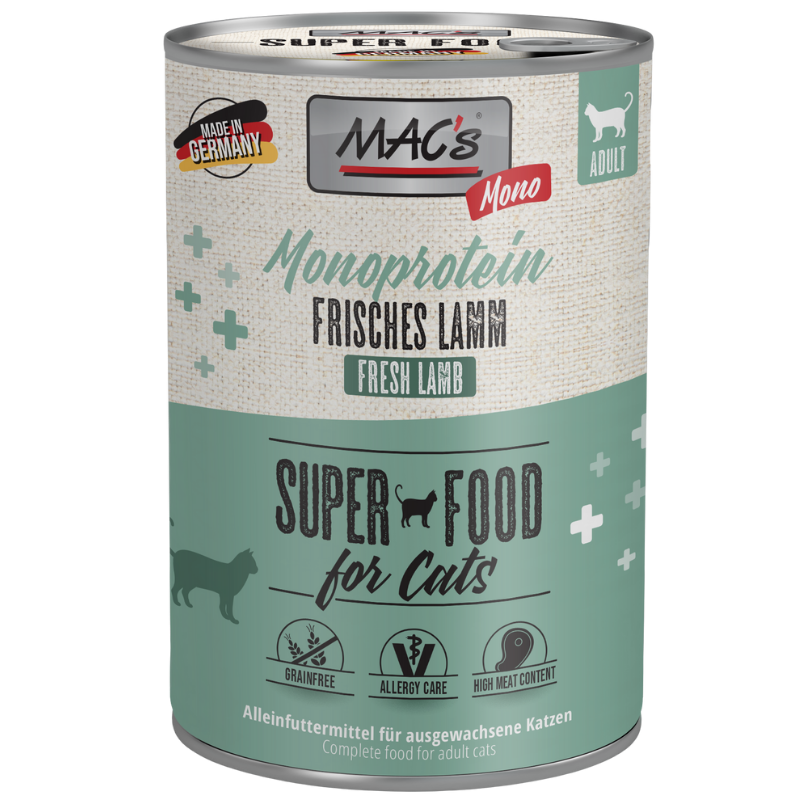 MAC's Cat Monoprotein Lamm 400 g