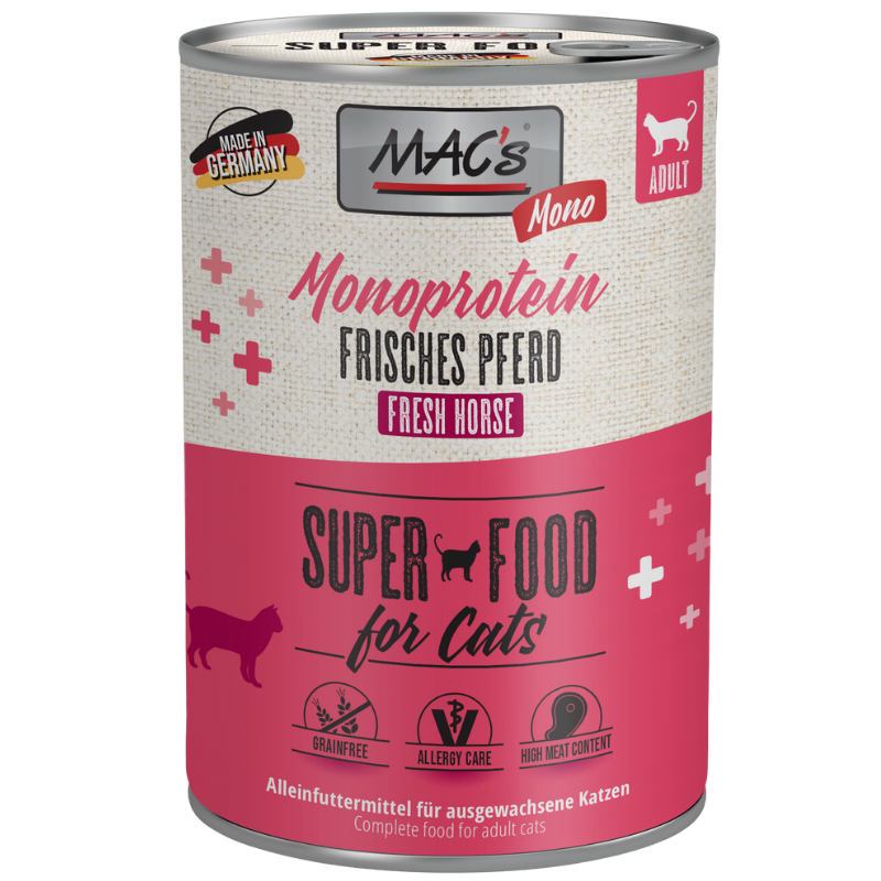 MAC's Cat Monoprotein Pferd 400 g