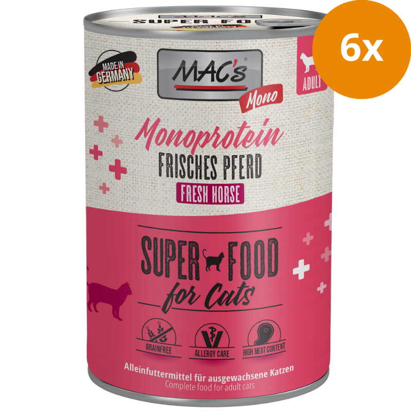 MAC's Cat Monoprotein Pferd 400 g