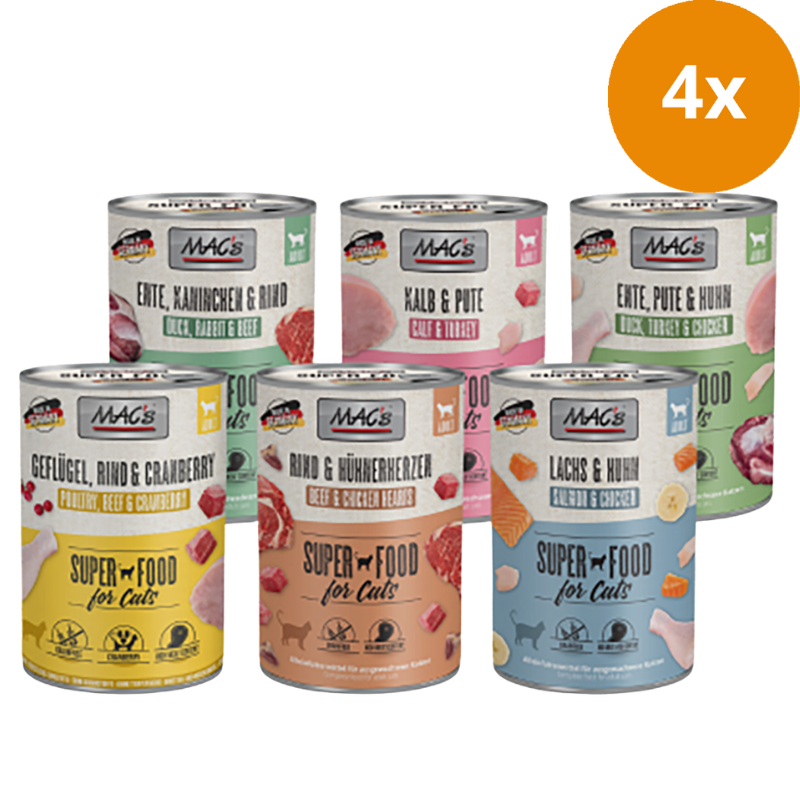 MAC's Cat Multipack Bestseller 6x400 g