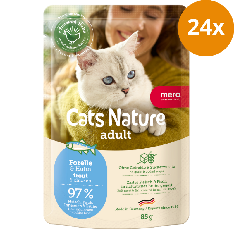 Mera Cat Nature Adult Forelle 85 g