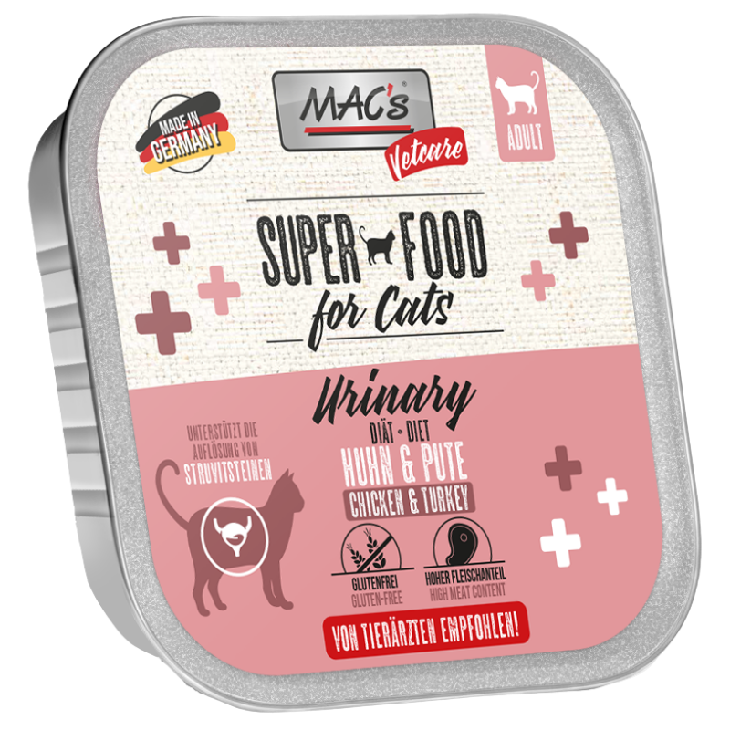 MAC's Cat Vetcare Urinary Huhn & Pute 100 g