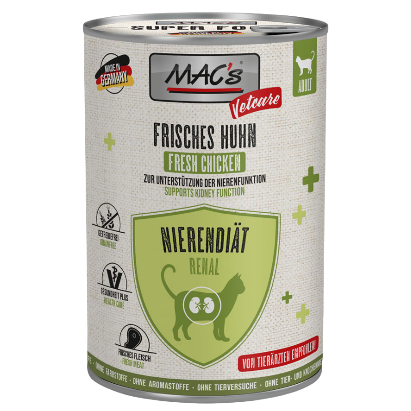 MAC's Cat Vetcare Nierendiät Huhn 400 g