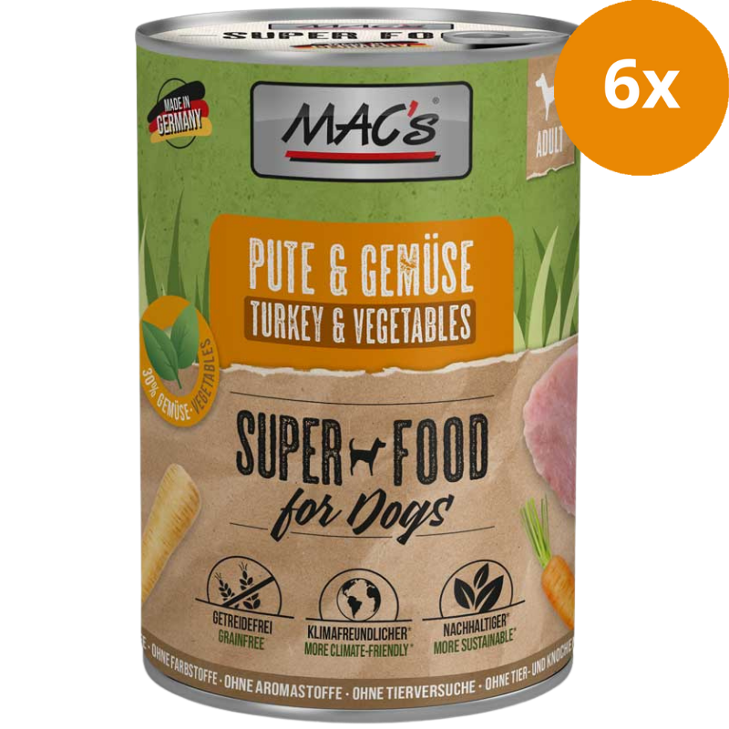 MAC's Dog Pute & Gemüse 400 g