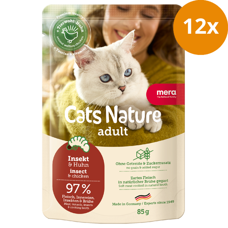 Mera Cat Nature Adult Insekt 85 g