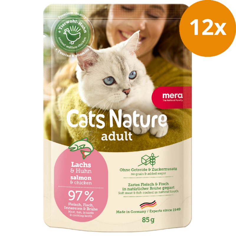 Mera Cat Nature Adult Lachs 85 g