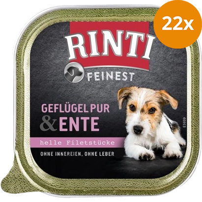 Rinti Feinest Geflügel Pur & Ente 150 g