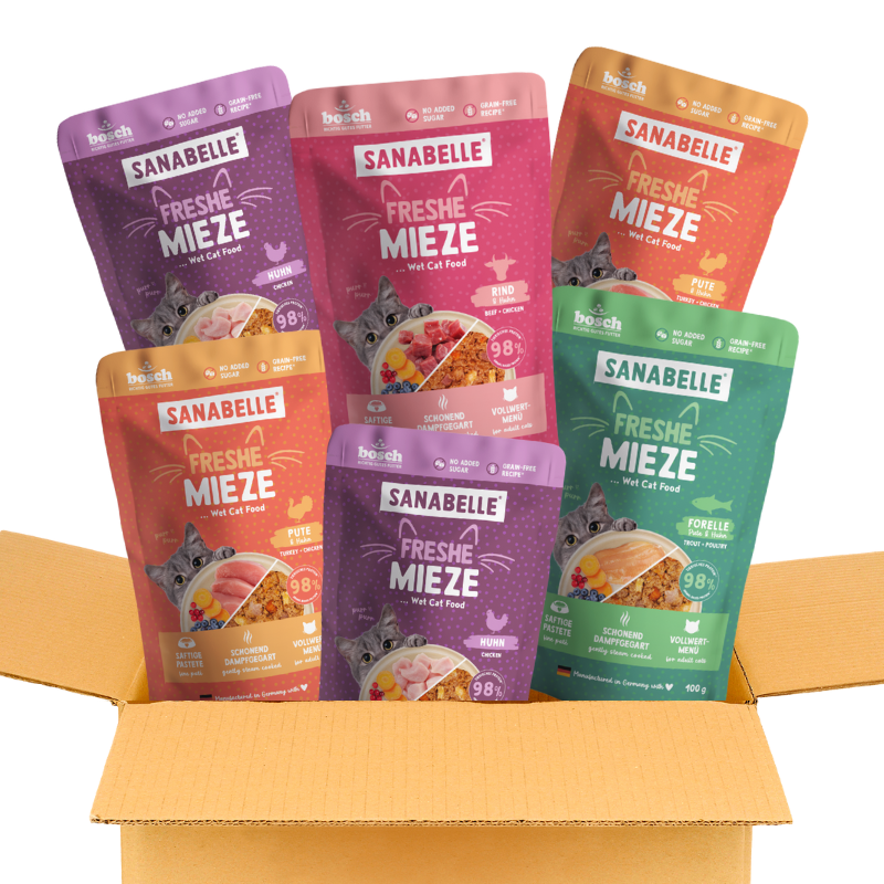 Sanabelle Freshe Mieze Mixpaket 10 x 100 g