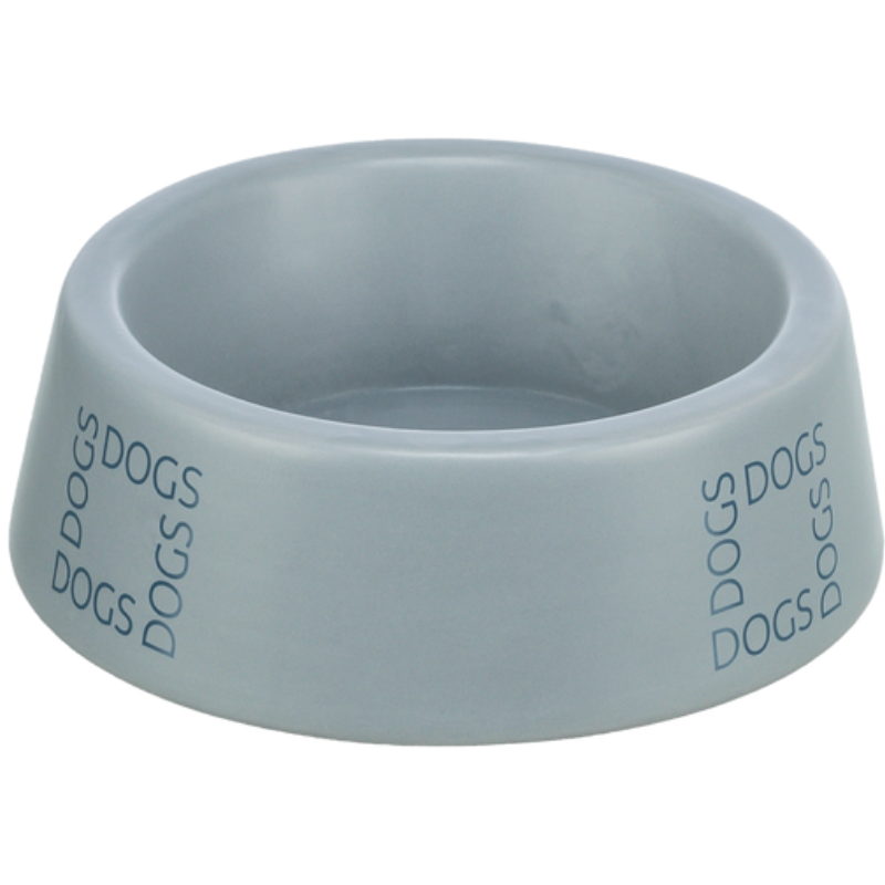 TRIXIE Keramiknapf quadratischer Schriftzug