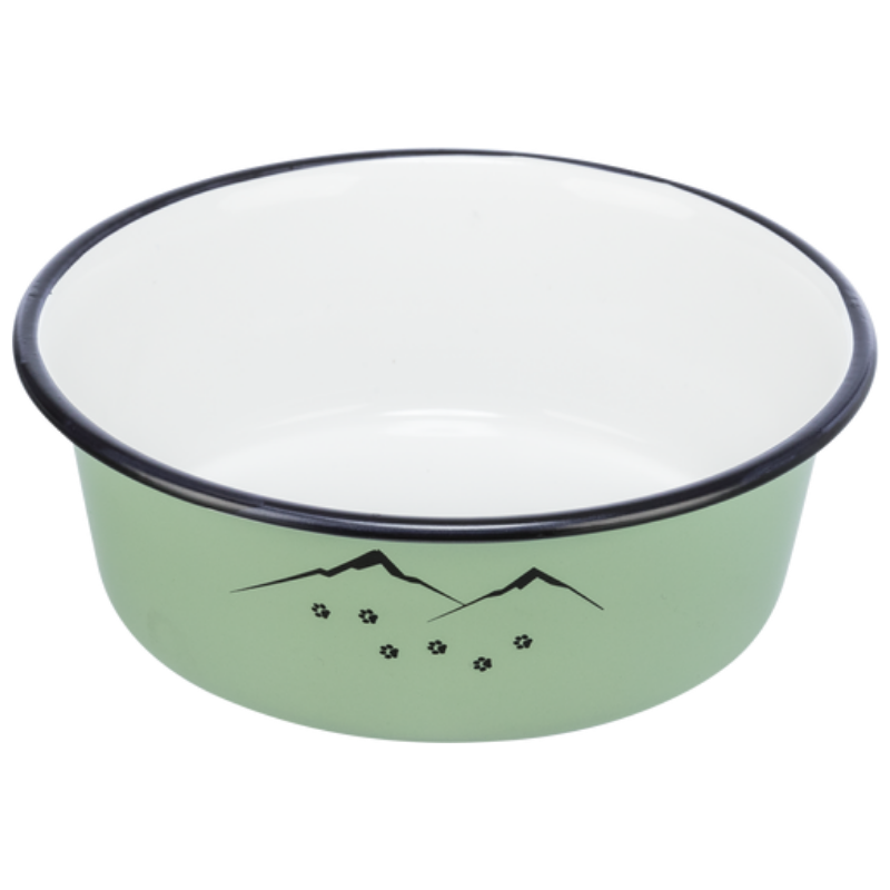 TRIXIE Napf, Emaille/Edelstahl