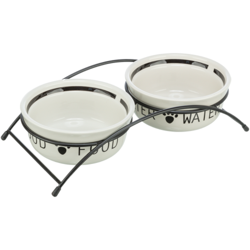 TRIXIE Napf-Set, Keramik/Metall