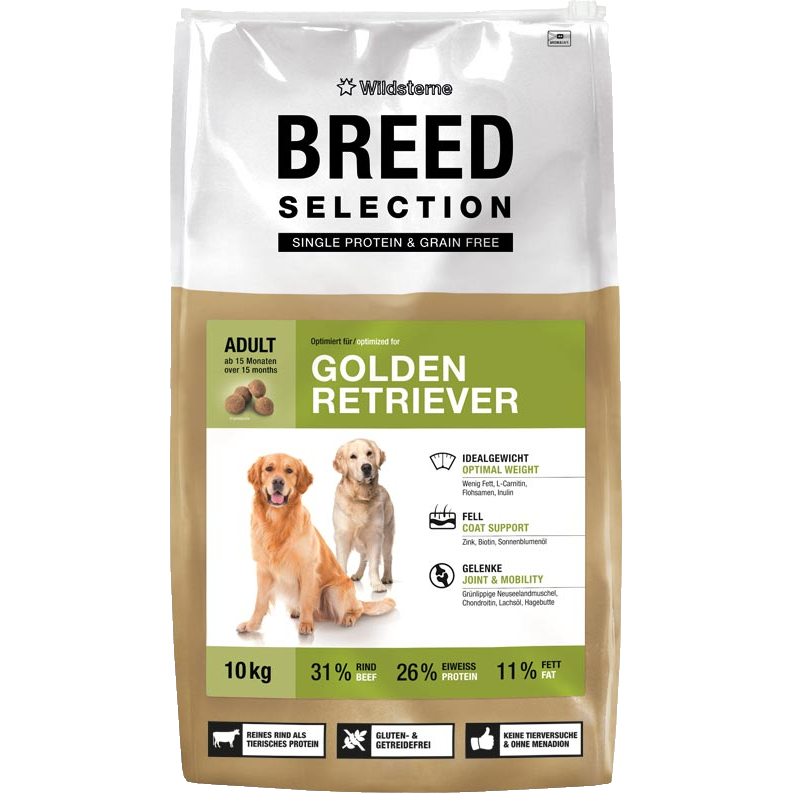 Wildsterne Breed Selection Adult Golden Retriever