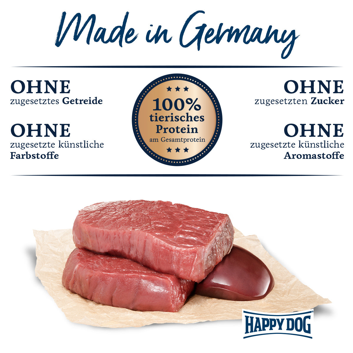 Happy Dog Sensible Pure Sweden Wild Pur 200 g
