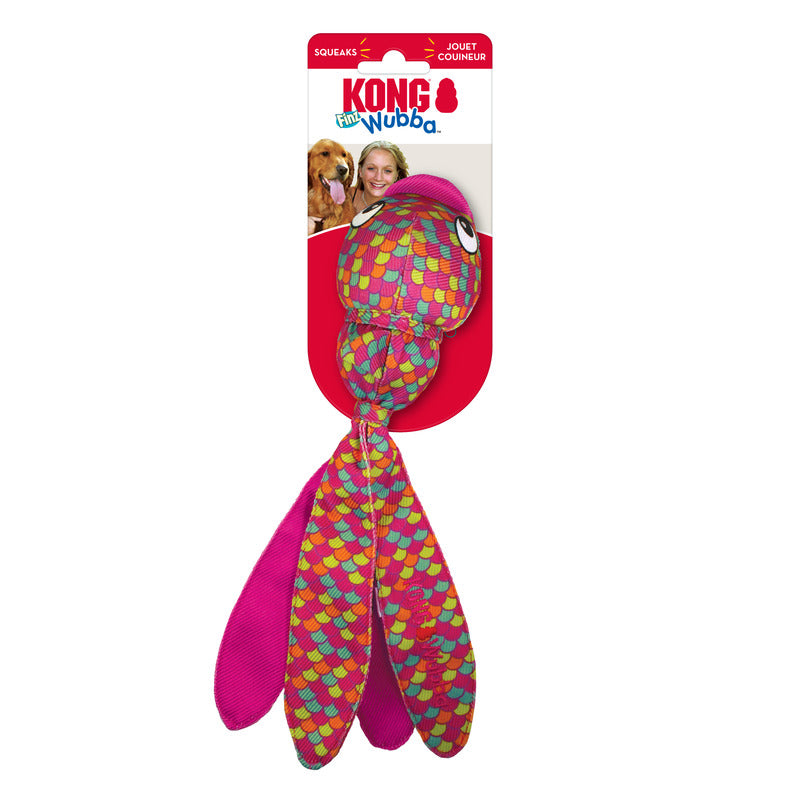 KONG Wubba Finz Pink