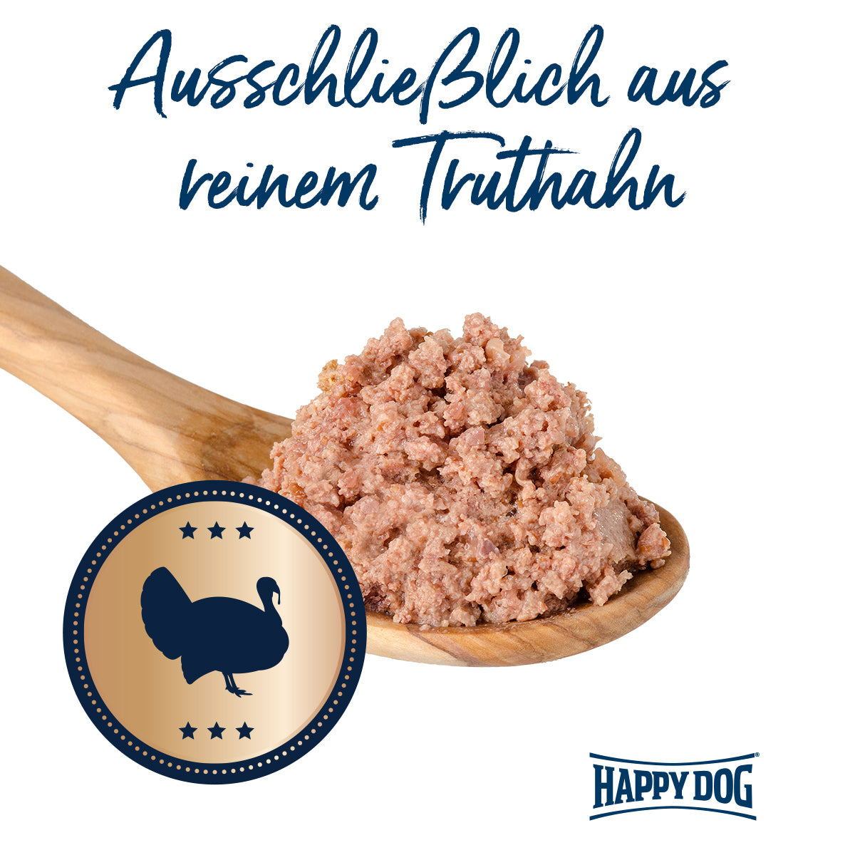 Happy Dog Sensible Pure Texas Truthahn Pur 800 g
