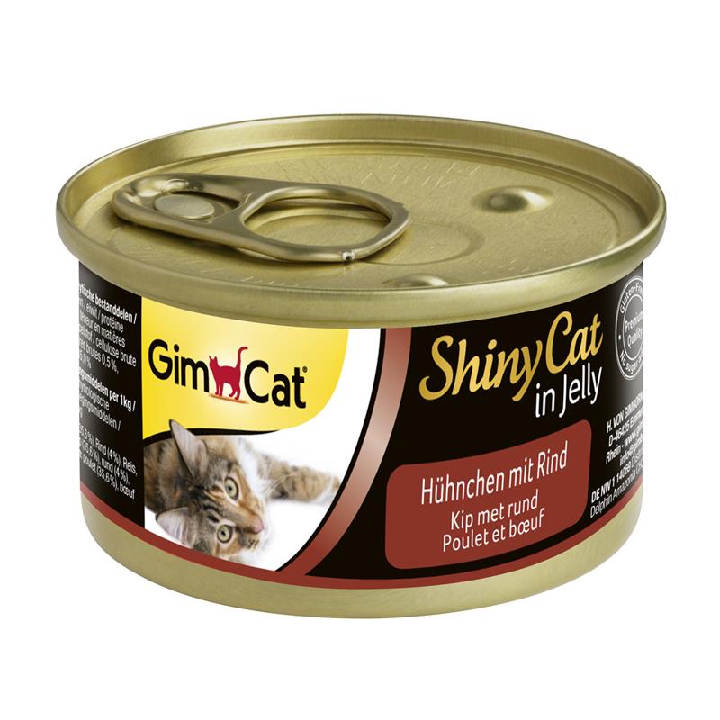 GimCat Dose ShinyCat  Hühnchen mit Rind 70g